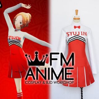 Persona 5: Dancing in Starlight Ann Haru Futaba Makoto Cheerleader Dress Cosplay Costume