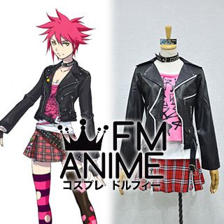 FM-Anime – Phantasy Star Online 2 Red Punk Cosplay Costume