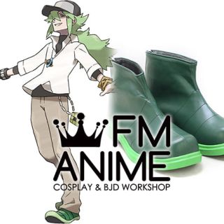 Pokemon Black and White N Natural Harmonia Gropius Cosplay Shoes – FM-Anime