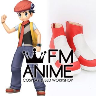 Pok-m BDSP Lucas Cosplay Shoes