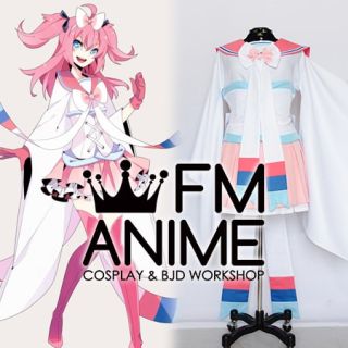 Pok-m Human Sylveon Cosplay Costume