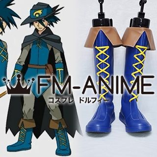 Pok-m Sir Aaron Cosplay Shoes Boots