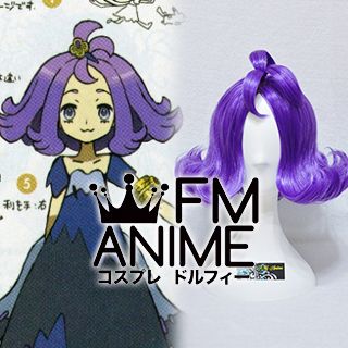 Pok-m Sun Moon Acerola Cosplay Wig