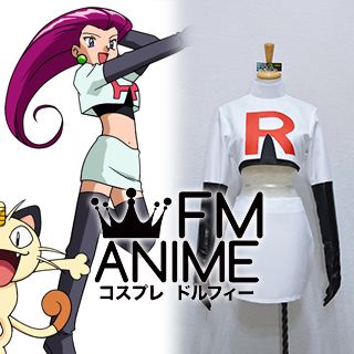 FM-Anime – Pokemon Team Rocket trio Jessie Cosplay Costume