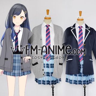 Project Sekai Colorful Stage! Shiraishi An School Uniform Cosplay Costume