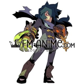 Etrian Odyssey Purple Alchemist Cosplay Costume