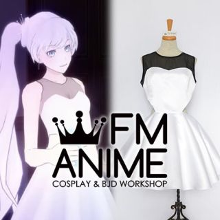 RWBY Weiss Schnee Vol 2 Dance Dress Cosplay Costume