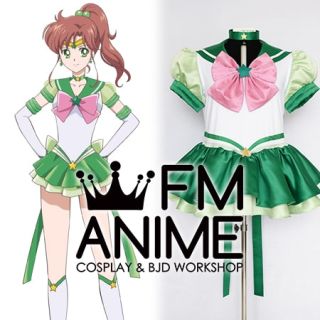 Sailor Moon Eternal Sailor Jupiter Makoto Kino Cosplay Costume