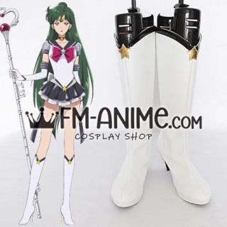 Sailor Moon Eternal Sailor Pluto Setsuna Meioh Cosplay Shoes Boots
