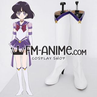 Sailor Moon Eternal Sailor Saturn Hotaru Tomoe Cosplay Shoes Boots