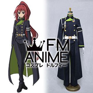 Seraph of the End Mito Jujo Military Uniform Cosplay Costume (XXL)