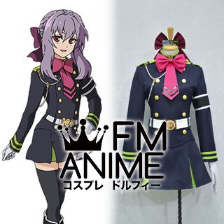 Seraph of the End Shinoa Hiragi Military Uniform Cosplay Costume