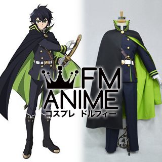 Seraph of the End Yuichiro Hyakuya Military Uniform Cosplay Costume