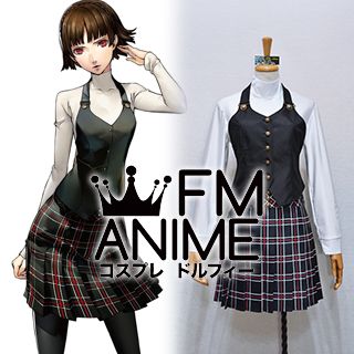 Shin Megami Tensei: Persona 5 Makoto Niijima Uniform Cosplay Costume