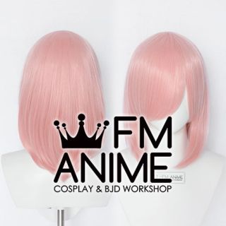 Short Pageboy Light Peach Pink Cosplay Wig