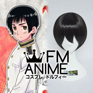 Axis Powers Hetalia Kiku Honda (Japan) Cosplay Wig