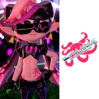 Splatoon 2 Callie Cosplay Temporary Tattoo Stickers