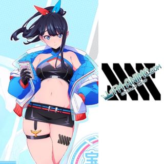SSSS.GRIDMAN Rikka Takarada Dreamy Divas Ver. Cosplay Temporary Tattoo Stickers