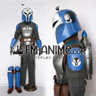 Star Wars Bo Katan Kryze Cosplay Costume Helmet Armors Rocket Prop Full Set