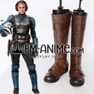 Star Wars Bo Katan Kryze Cosplay Shoes Boots