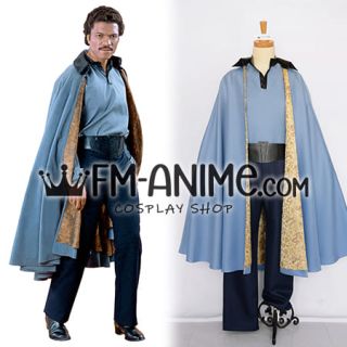 Star Wars Lando Calrissian Cosplay Costume