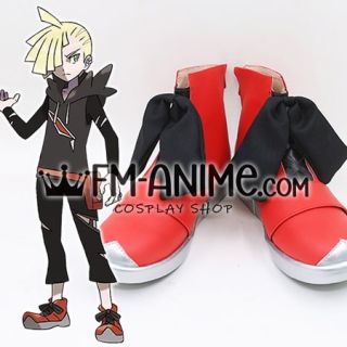 Pok-m Sun & Moon Gladion Cosplay Shoes Boots
