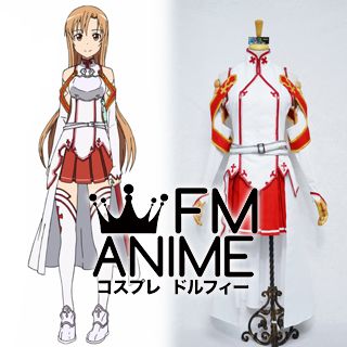 SAO Asuna Cosplay Costume