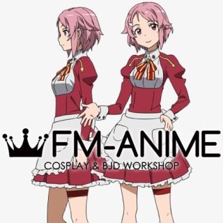 SAO Lisbeth Maid Dress Cosplay Costume