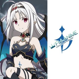 SAO Yuuki Demon Ice Magic Blade Cosplay Temporary Tattoo Stickers