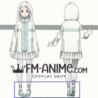 SAO Yuna Green Cosplay Shoes