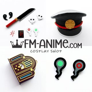 TBHK Hanako-Kun Yashiro Nene Hat Knife Headpieces Brooch Cosplay Props Accessories