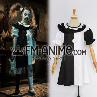 Terrifier The Little Pale Girl Dress Cosplay Costume