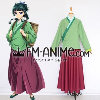 The Apothecary Diaries Maomao Green Cosplay Han Costume