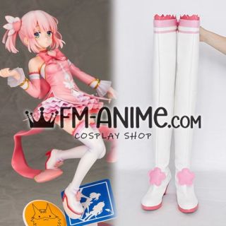 The Demon Girl Next Door Momo Chiyoda Cosplay Shoes Boots