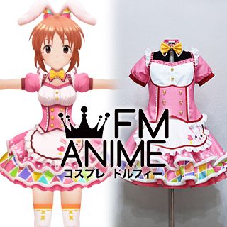 The Idolmaster / THE iDOLM@STER Cinderella Girls Abe Nana (Puri Puri Usamin) Cosplay Costume