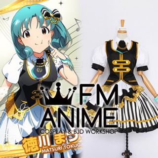 THE iDOLM@STER: Million Live! Matsuri Tokugawa Parfait Noir Cosplay Costume