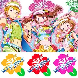 THE iDOLM@STER: SideM WORLD TRE@SURE 05 ALOHA! HAPPY CREATOR! Kanon Rui Saki Cosplay Tattoo Stickers