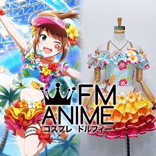 The Idolmaster / THE iDOLM@STER: SideM Saki Mizushima WORLD TRE@SURE 05 ALOHA! HAPPY CREATOR! Cosplay Costume
