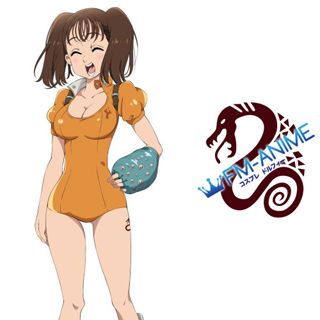 7 Deadly Sins Diane Serpent Cosplay Temporary Tattoo Stickers