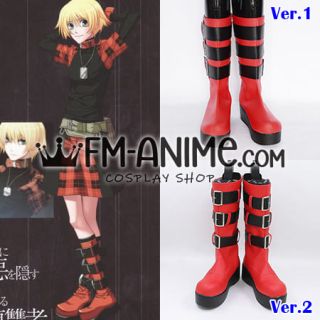 Togainu no Chi Rin Cosplay Shoes Boots