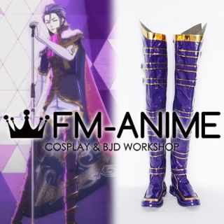 Tokyo Mirage Sessions #FE Black Rain Yashiro Tsurugi Live Cosplay Shoes Boots