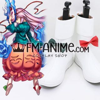 Touhou Project Hata no Kokoro Cosplay Shoes Boots