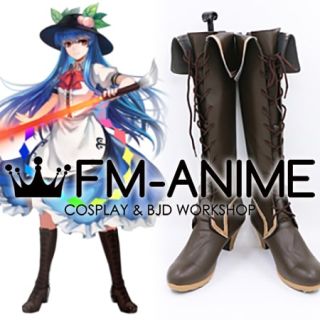 Touhou Project Tenshi Hinanawi Cosplay Shoes Boots