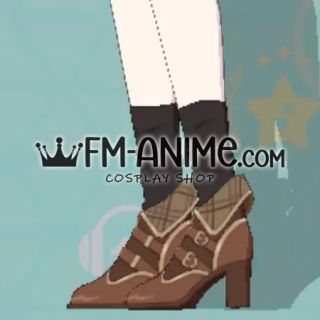 Project Sekai An Shiraishi Troublemaker Great Detective Cosplay Shoes Boots
