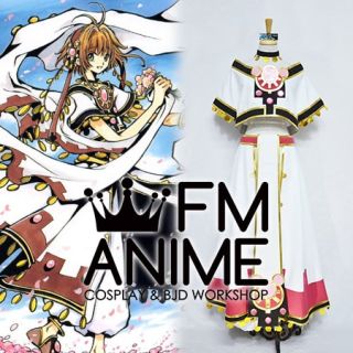Tsubasa: Reservoir Chronicle Sakura the Kingdom of Clow Cosplay Costume