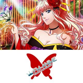 Uta Macross Sma-Pho De-Culture Macross Frontier Sheryl Nome キモノマジェスティック Cosplay Tattoo Stickers