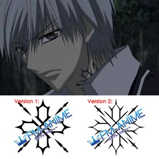 FM-Anime – Vampire Knight Zero Kiryu Cosplay Tattoo Stickers
