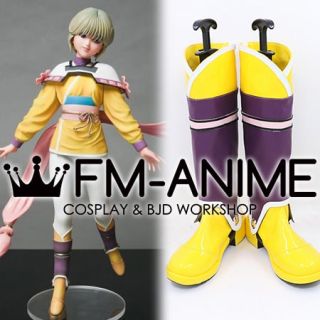 Video Girl Ai Ai Amano Purple Cosplay Shoes Boots