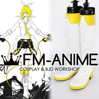 V Singer Rin Virus Resistance Cosplay Shoes Boots