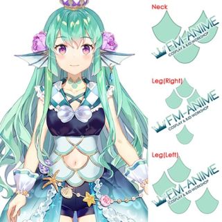 NIJISANJI Finana Ryugu Virtual YouTuber VTuber Cosplay Temporary Tattoo Stickers
